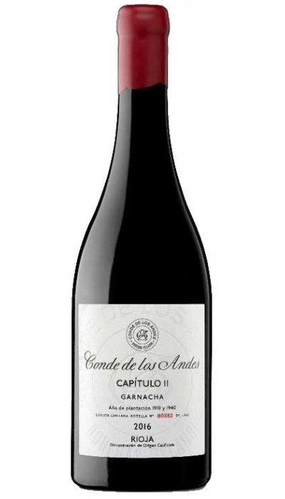 Conde de Los Andes Capítulo II Tinto Garnacha 2016